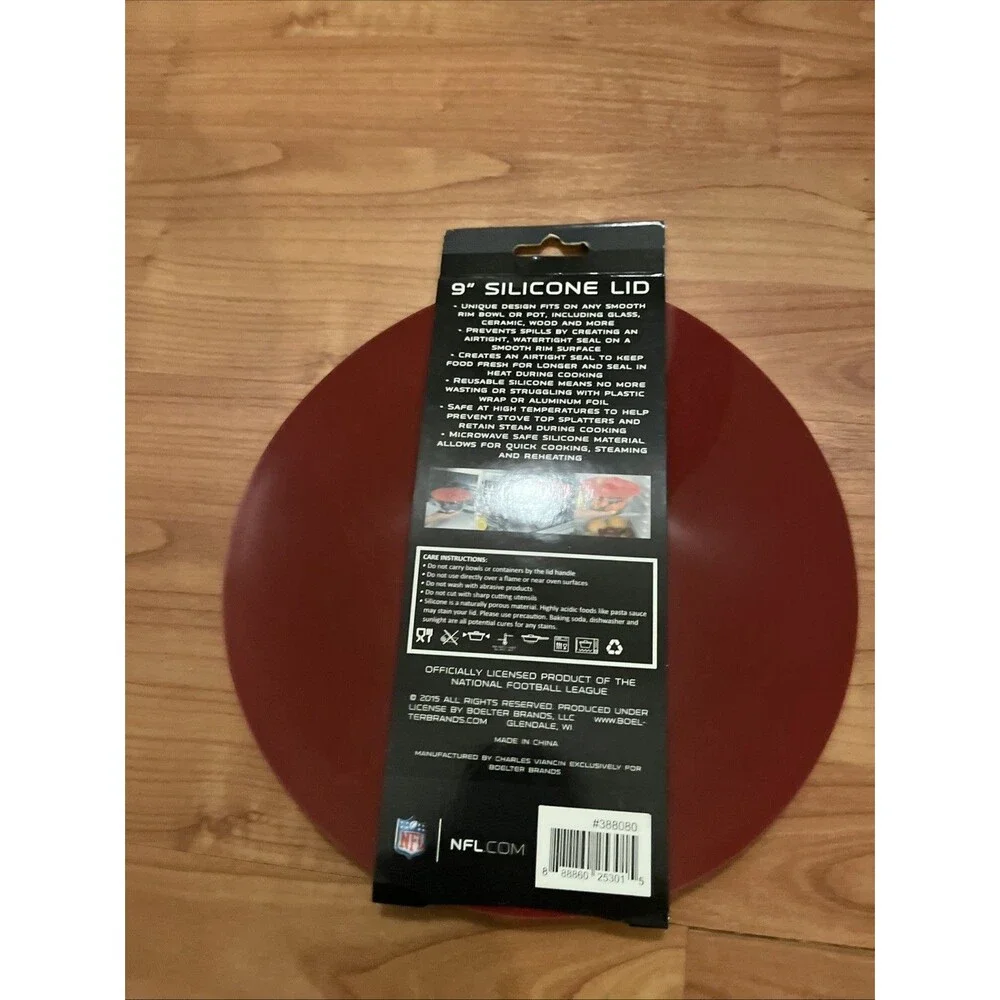 NFL silicone lid